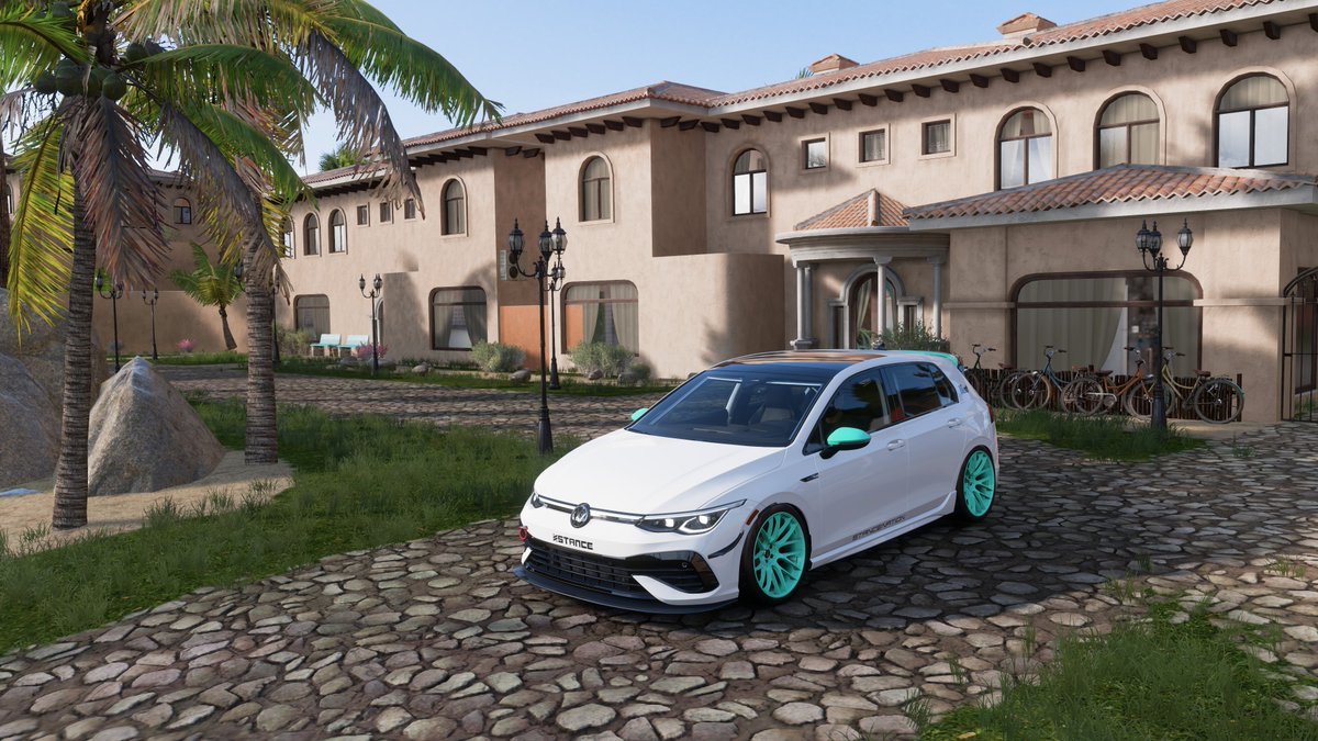 MirkoGTR's tweet photo. My Volkswagen Golf MK8 R (2022) 📸 #ForzaHorizon5 #FH5 #Forza5 #Forzashare #VW #GolfMk8 #GolfR #mk8 #volkswagen #golf8r #vwperformance #MadeInGermany #speedhunters #StanceWorks #Stanced #stancenation #fitment https://t.co/B7M1z8IRta