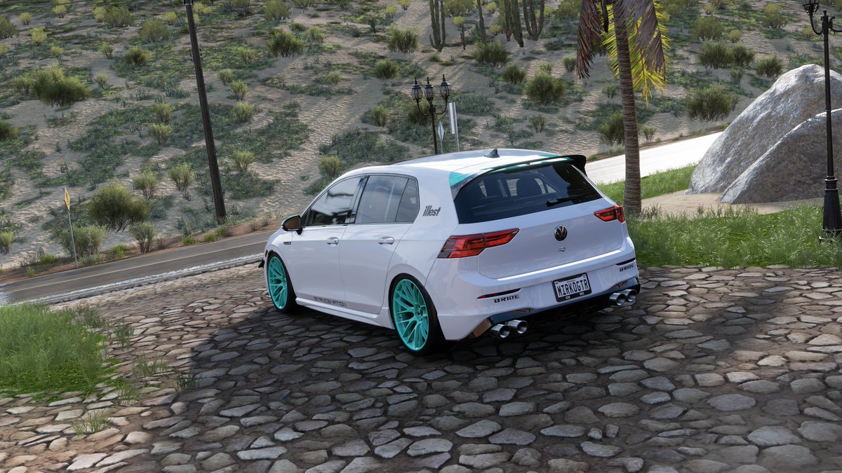 MirkoGTR's tweet photo. My Volkswagen Golf MK8 R (2022) 📸 #ForzaHorizon5 #FH5 #Forza5 #Forzashare #VW #GolfMk8 #GolfR #mk8 #volkswagen #golf8r #vwperformance #MadeInGermany #speedhunters #StanceWorks #Stanced #stancenation #fitment https://t.co/B7M1z8IRta