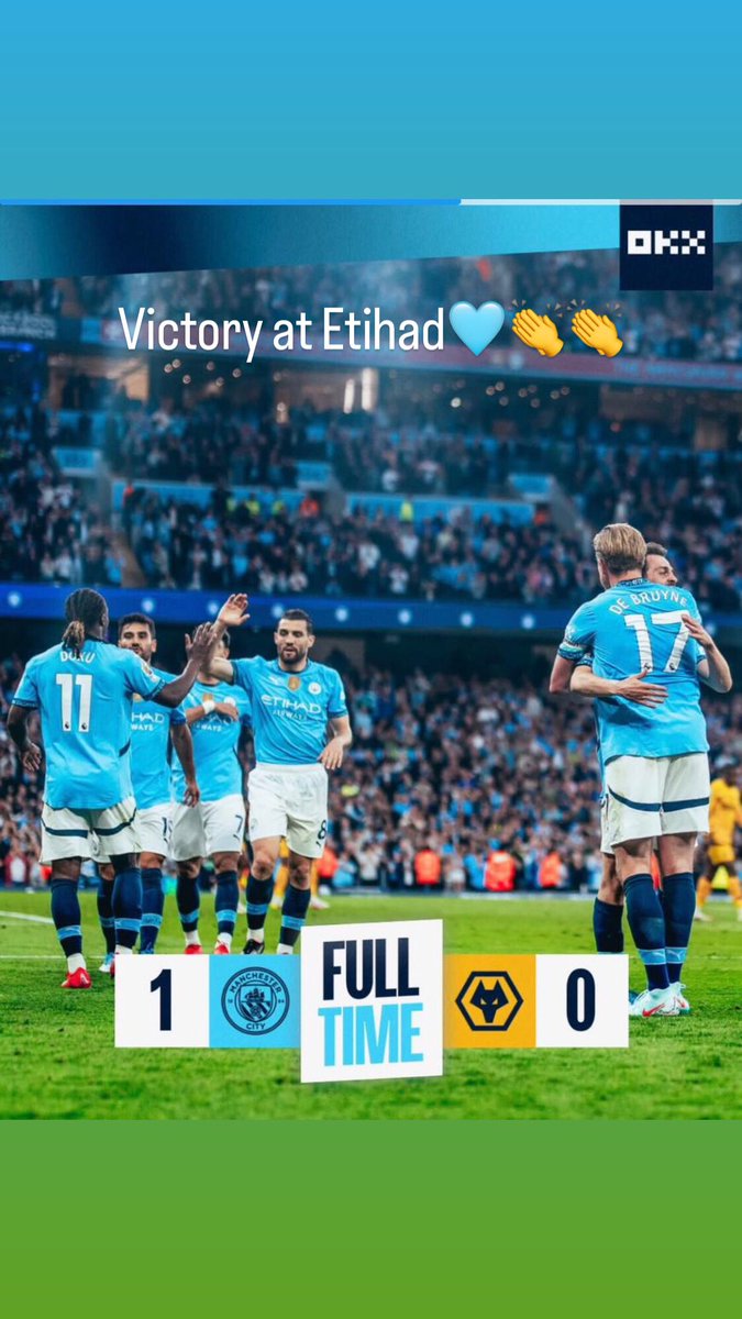 DombeJoy3's tweet photo. Victory at Etihad🩵😎💃💃 https://t.co/ZTDnScxSEM