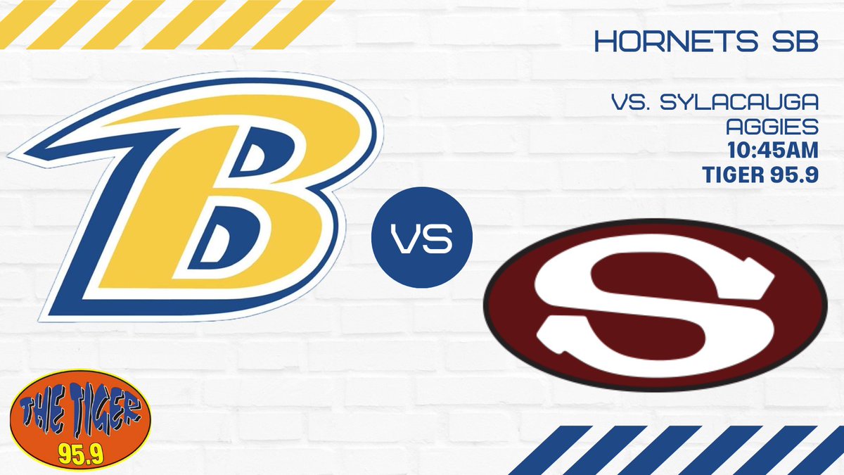 Tiger 95.9 FM (@wtgzfm) on Twitter photo Today, the Regionals are here for the Hornets as they get set to battle the Aggies from Sylacauga. Join <a href="/realBrooksC/">Brooks Childress</a> and the rest of the crew on the call live on our airwaves and online at thetiger.fm!!! Today, the Regionals are here for the Hornets as they get set to battle the Aggies from Sylacauga. Join <a href="/realBrooksC/">Brooks Childress</a> and the rest of the crew on the call live on our airwaves and online at thetiger.fm!!!