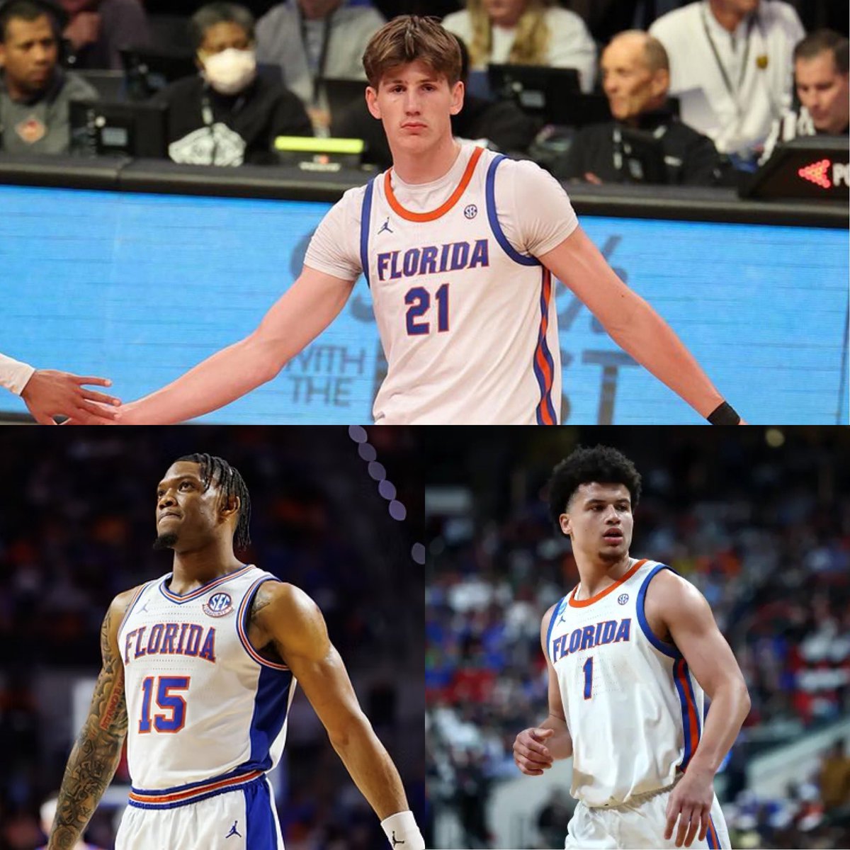 gatorsszn's tweet photo. Alex Condon, Alijah Martin, and Walter Clayton Jr have all been invited to the NBA Draft combine. 

Will Richard was not invited… prove them wrong Will. https://t.co/D2GxnCrgoa