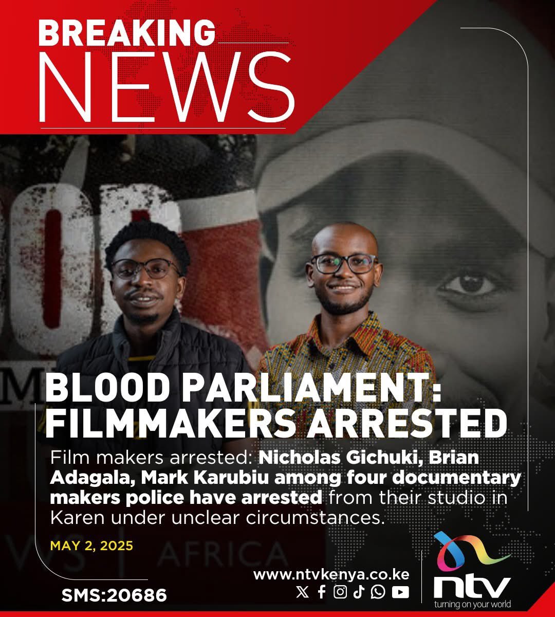 They didn’t go after the killer cops. No. They went after the filmmakers who told the story. That says everything about this regime. #BloodParliament deserves to be seen in clubs, churches, schools  across Kenya. The truth must be louder than their fear. Let the country see what