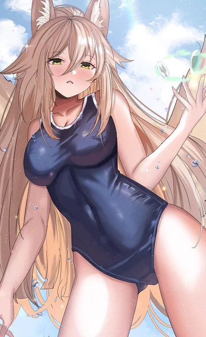 競泳スク水翠燐さん 