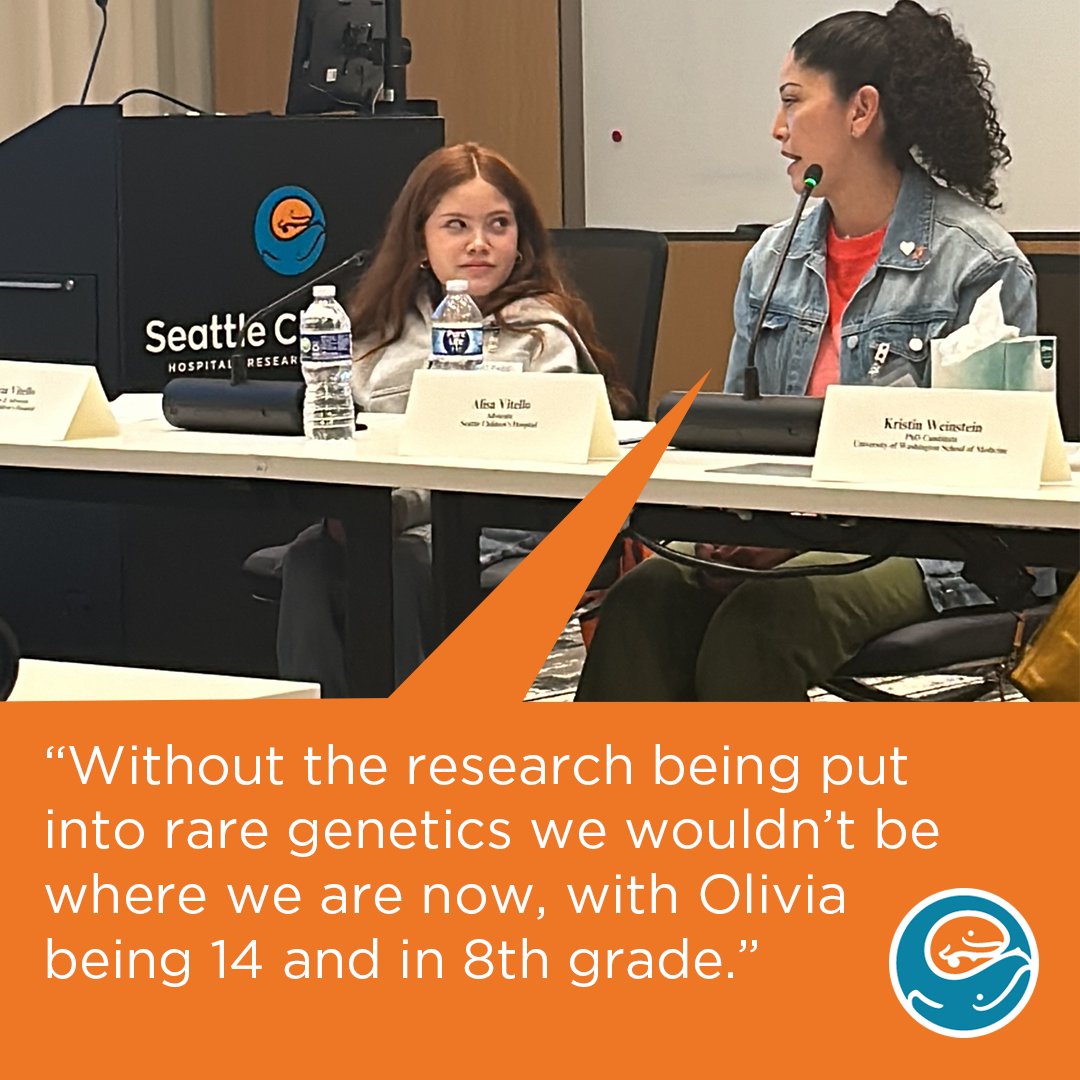 Seattle Children's (@seattlechildren) on Twitter photo Alisa Vitello’s daughter, Olivia, has #MorquioSyndrome, a rare genetic disorder. She depends on treatments through #NIH-funded clinical trials.
Thanks for sharing your story with @SeattleChildren's research leaders and U.S. Senator <a href="/PattyMurray/">Senator Patty Murray</a>.
🧡🧡🧡
#ResearchSavesLives Alisa Vitello’s daughter, Olivia, has #MorquioSyndrome, a rare genetic disorder. She depends on treatments through #NIH-funded clinical trials.
Thanks for sharing your story with @SeattleChildren's research leaders and U.S. Senator <a href="/PattyMurray/">Senator Patty Murray</a>.
🧡🧡🧡
#ResearchSavesLives