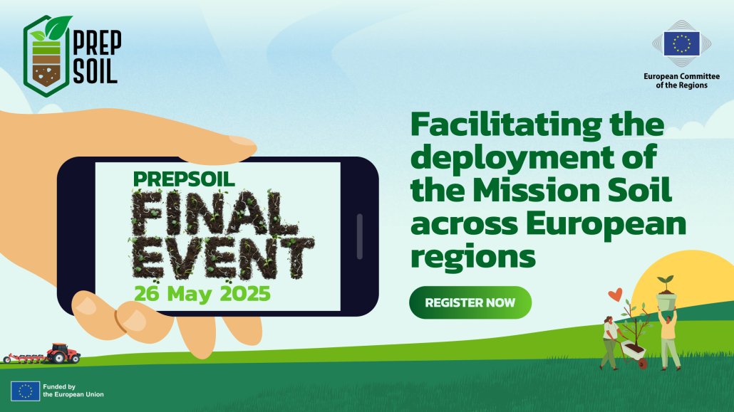 📍The final event of the <a href="/prepsoil/">PREPSOIL</a> #EU project will be held in Brussels on May 26.  

Dedicated to policymakers, researchers and professionals, the meeting  will host four sessions focusing on key issues related to #EUMission  #Soil 

Read more: tinyurl.com/mr4ahtu8