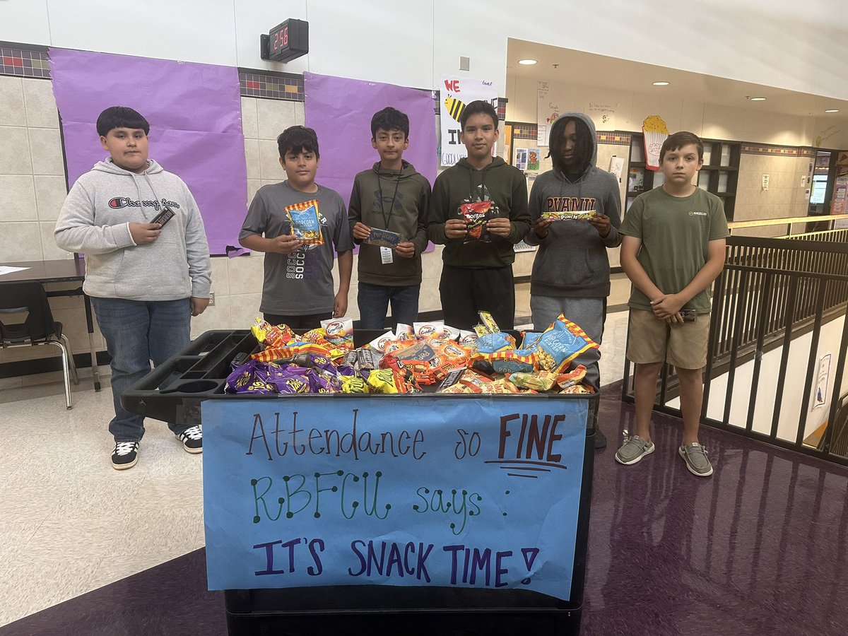 Students loved it! Thanks <a href="/rbfcu/">RBFCU</a> 💜