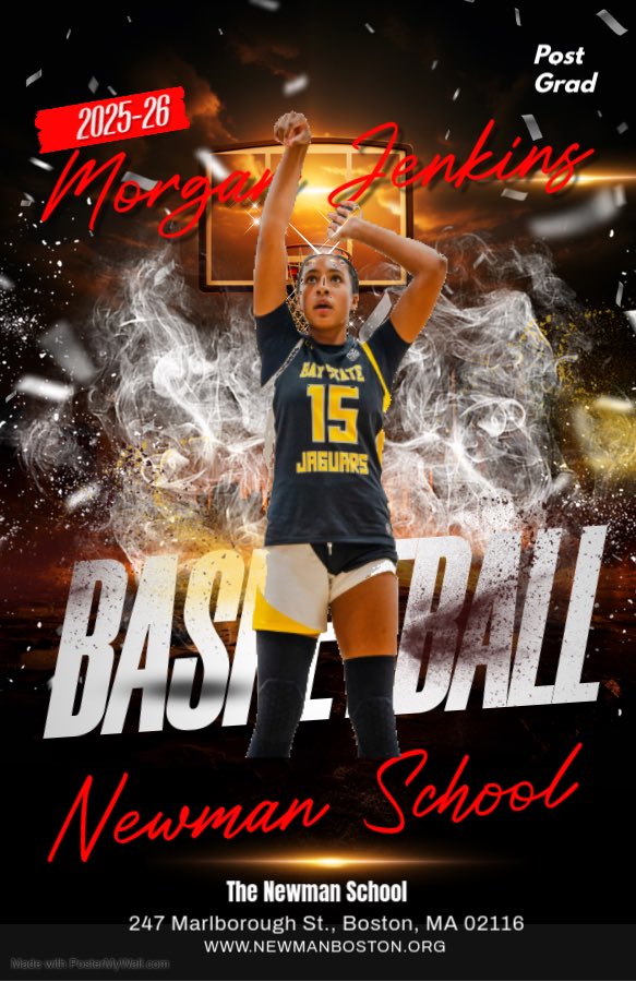 Morgan Jenkins (@morganjenkins07) on Twitter photo SUPER excited to announce I’m going to be doing my Post Grad year at The Newman School in Boston!!😊
<a href="/LaurieBollin/">LAURIE BOLLIN</a> <a href="/BayStateJags/">Bay State Jaguars</a> <a href="/nehoopjournal/">New England Basketball Journal</a> <a href="/PGHNewEngland/">Prep Girls Hoops New England</a> <a href="/NEPSGBCA/">NEPSGBCA</a> <a href="/Newmangbball/">Newman School Girls Basketball</a> SUPER excited to announce I’m going to be doing my Post Grad year at The Newman School in Boston!!😊
<a href="/LaurieBollin/">LAURIE BOLLIN</a> <a href="/BayStateJags/">Bay State Jaguars</a> <a href="/nehoopjournal/">New England Basketball Journal</a> <a href="/PGHNewEngland/">Prep Girls Hoops New England</a> <a href="/NEPSGBCA/">NEPSGBCA</a> <a href="/Newmangbball/">Newman School Girls Basketball</a>