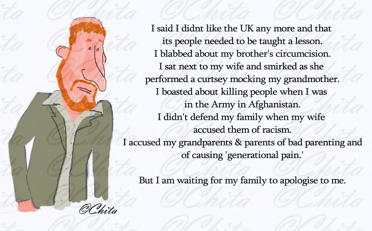 Waiting for an apology.......