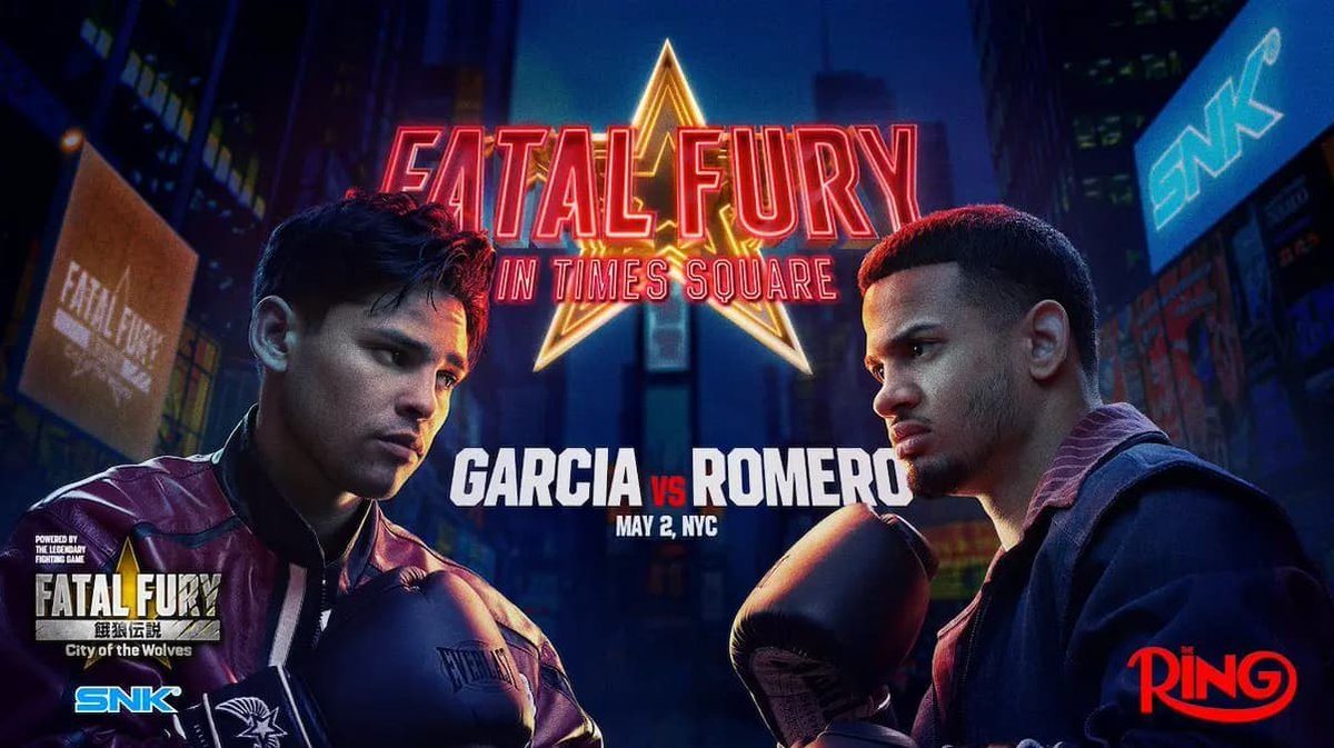 Transmisiones del Deporte 1 (@tvdeldepor1) on Twitter photo Boxeo
Ryan García 🆚 Rolando Romero
19:00 HRS ET
📺 <a href="/DAZNBoxing/">DAZN Boxing</a>
🎙️ <a href="/CelisDeportes/">Ricardo Celis</a>
🎙️ <a href="/jorgedcalvo/">Jorge Calvo (calvomx)</a>
#DAZNBoxing | #GarciaRomero | #FatalFury Boxeo
Ryan García 🆚 Rolando Romero
19:00 HRS ET
📺 <a href="/DAZNBoxing/">DAZN Boxing</a>
🎙️ <a href="/CelisDeportes/">Ricardo Celis</a>
🎙️ <a href="/jorgedcalvo/">Jorge Calvo (calvomx)</a>
#DAZNBoxing | #GarciaRomero | #FatalFury