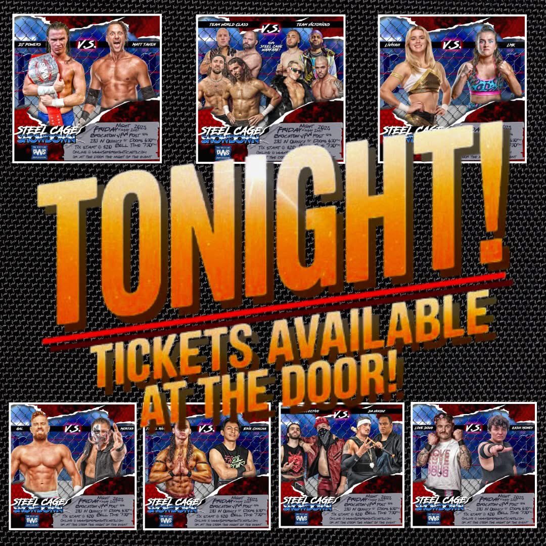🚨Tickets will be available at the door!🚨 Online now @ SupershowTickets.com or cash at the door! Only $20! We hope to see you all there!