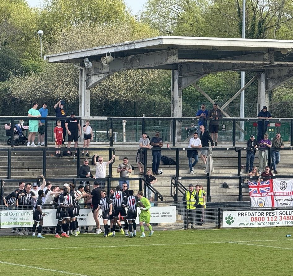 44/44 Games ✅
Thank you to all the fans <a href="/OfficialTmufc/">Tooting & Mitcham United FC</a> for your support. 
Been incredible all season 🖤🤍
And thanks to <a href="/JamieByatt1/">busy</a> <a href="/Penfold4Alex/">Penny</a> for brining me in 🤝