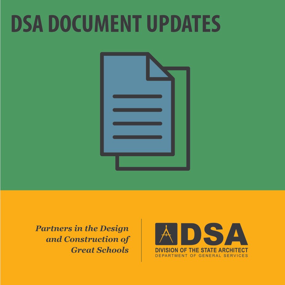 🚨 Update Alert: The Division of the State Architect has revised IR A-4: Geohazard Report Requirements. Key changes include when reports need CGS review and new guidelines for fabric shade structures. More info on the DSA Publications page here: tinyurl.com/4r4d2hmm