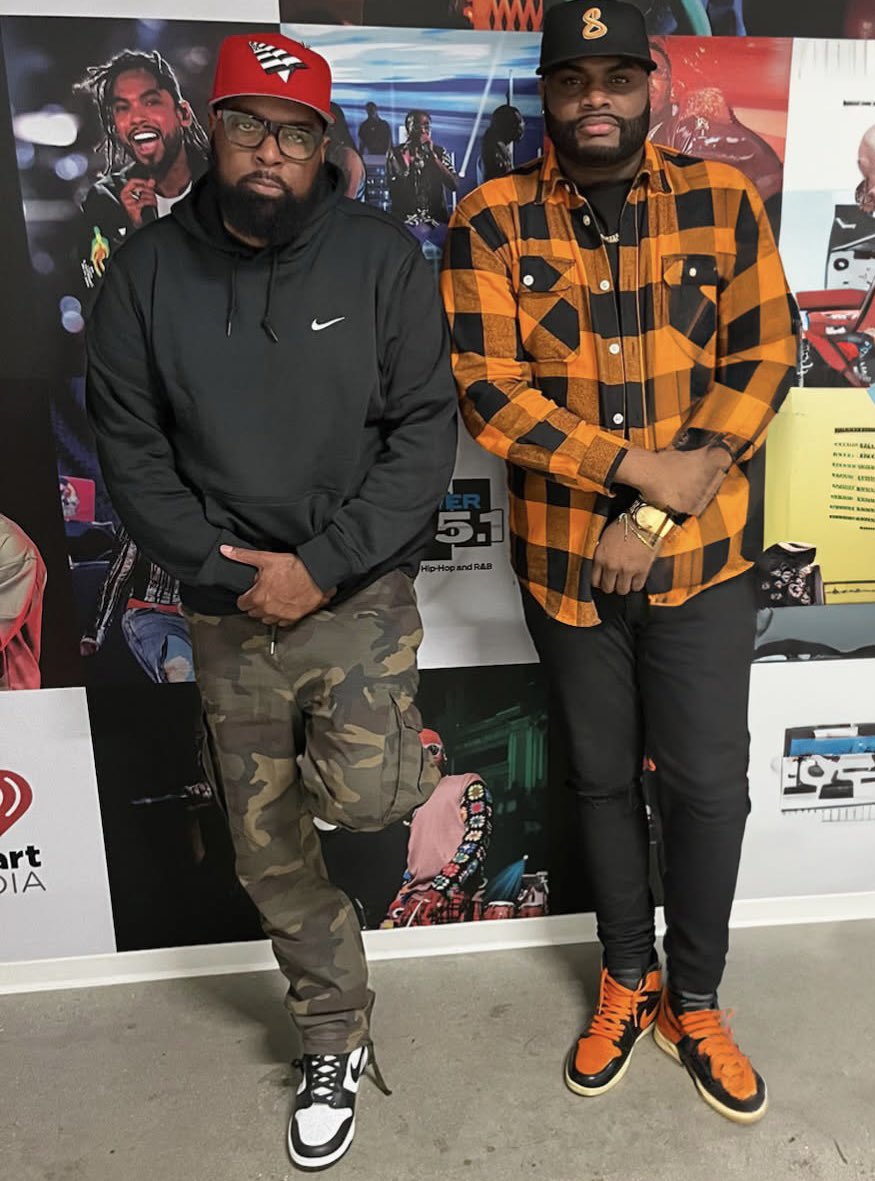 With Dj Scenario Power 105.1 FM #dominionhillrecords #dsjcenario #iheartradio #power1051 #hiphopculture #hiphopnews