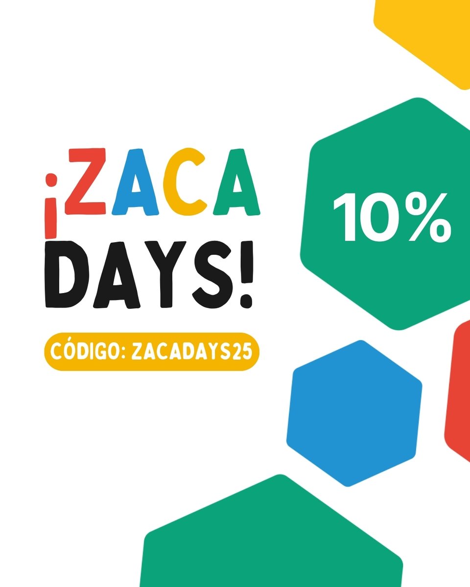 💥 ¡Que comiencen los Zacadays! 💥

Y como queremos que estos días sean únicos, lo hacemos con unos precios únicos 😮
Durante toda esta semana y hasta el domingo (incluido), aprovéchate del 10% de descuento en tus compras de juegos y accesorios escribiendo el código: ZACADAYS25