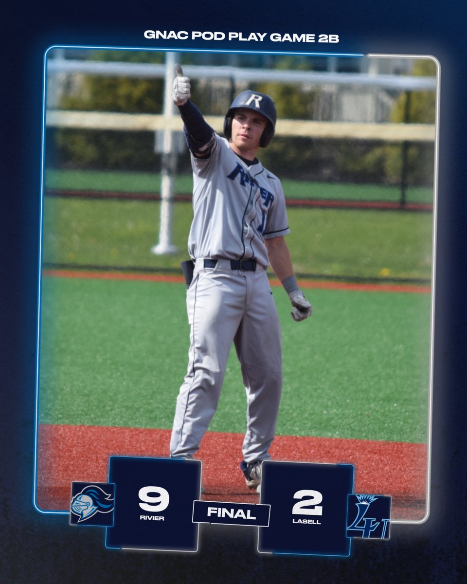 Rivier University Athletics (@rivierraiders) on Twitter photo BSB: The Raiders hit three homers as they combined for 14 hits, while the pitchers combined for 13 strikeouts in a 9-2 victory over Lasell in the GNAC Tournament.
Box Score ➡️ tinyurl.com/2bxu5m7k | #RollRaiders | #d3baseball BSB: The Raiders hit three homers as they combined for 14 hits, while the pitchers combined for 13 strikeouts in a 9-2 victory over Lasell in the GNAC Tournament.
Box Score ➡️ tinyurl.com/2bxu5m7k | #RollRaiders | #d3baseball