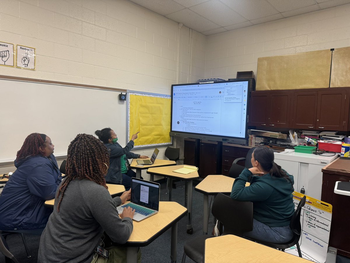 Awesome planning session with these rockstars!! <a href="/CRellePhillips/">Cherelle Phillips</a> <a href="/AlejandroMace1/">Alejandro-Mace</a> and Mrs. Boone! <a href="/LAForestOak/">Leadership Academy at Forest Oak</a> <a href="/LANschools/">Leadership Academy Network</a> <a href="/pdilley5/">Priscila Dilley, Ed.D</a>