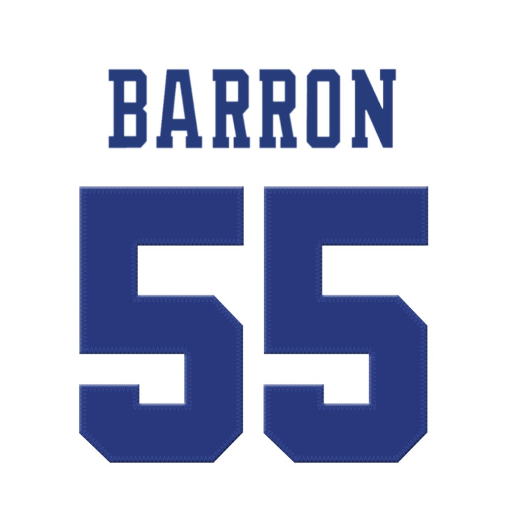NFL Jersey Numbers (@nfl_jersey_num) on Twitter photo Dallas Cowboys LB Justin Barron (<a href="/justinbarron22/">Justin Barron🎱</a>) is wearing number 55. Last assigned to Carl Lawson. #DallasCowboys Dallas Cowboys LB Justin Barron (<a href="/justinbarron22/">Justin Barron🎱</a>) is wearing number 55. Last assigned to Carl Lawson. #DallasCowboys