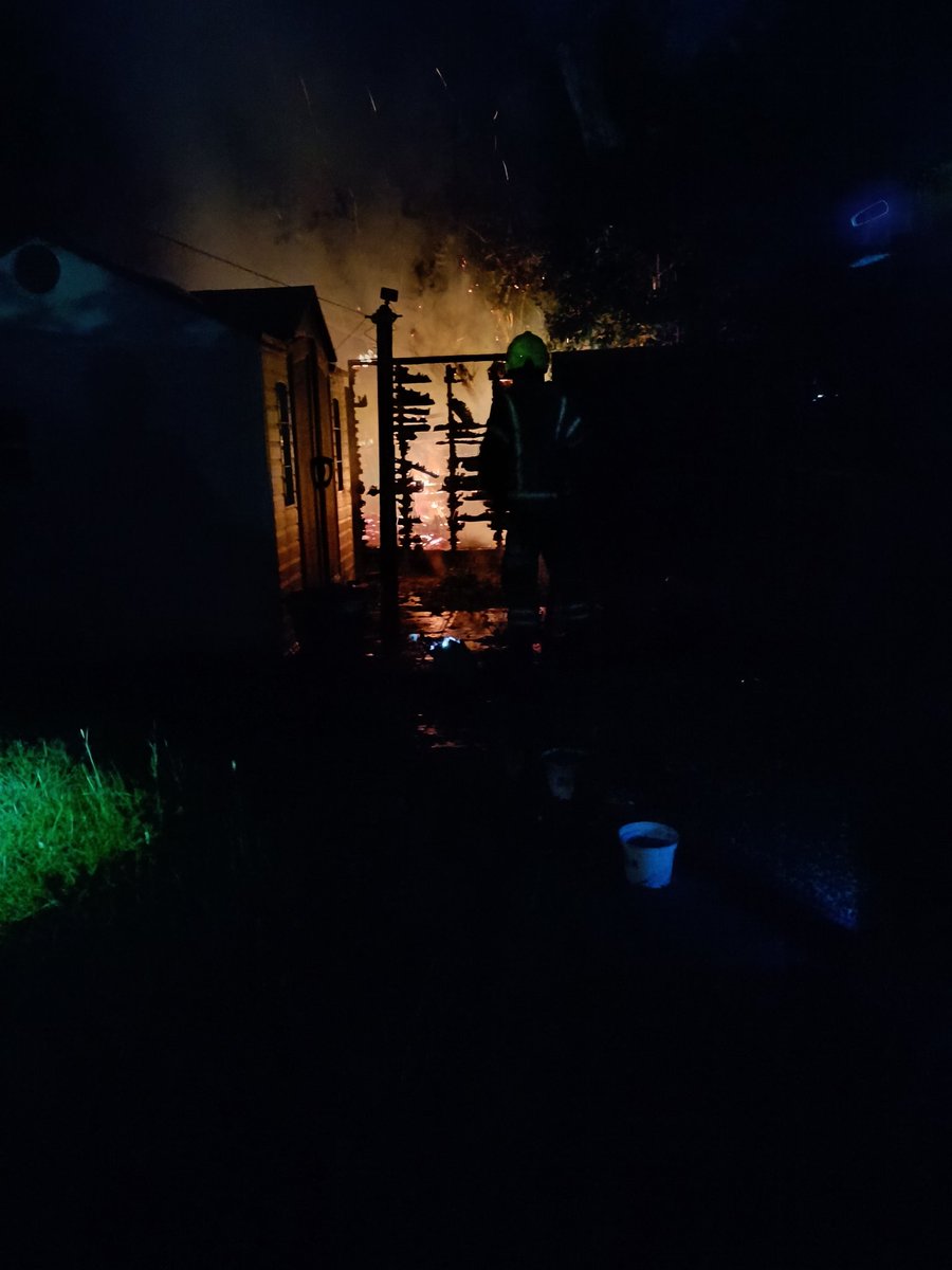 White Watch with <a href="/WMFSNorthfield/">Northfield Fire Station</a> attending a fire in Weoley Castle