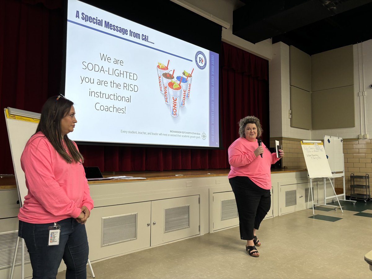 AmyAlejandro5's tweet photo. What an honor it was to stand in front of a room full of instructional coaches and get to say, “THANK YOU!” I’ll say it again.. you are the Swiss Army Knife of education. 🫶 #KnowThyImpact ! Much love and appreciation to YOU for the seen and unseen. @susanrisd @kristinleeper9 https://t.co/2b3MQ42SJG