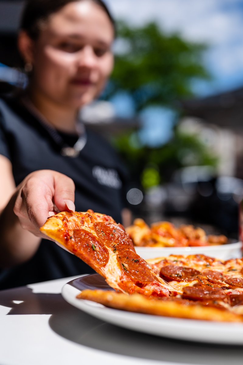 DAmicoandSons's tweet photo. We go together like pepperoni &amp; patio days! 🍕 Stay tuned for announcements. https://t.co/4t4u6Gvr07