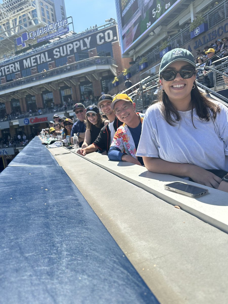 San Diego LAFCO (@sdlafco) on Twitter photo This Wednesday, staff got the chance to enjoy a <a href="/Padres/">San Diego Padres</a> dub at Petco Park! ⚾️
It was the perfect day to enjoy some ballpark food and do some staff bonding! 🏟️ This Wednesday, staff got the chance to enjoy a <a href="/Padres/">San Diego Padres</a> dub at Petco Park! ⚾️
It was the perfect day to enjoy some ballpark food and do some staff bonding! 🏟️