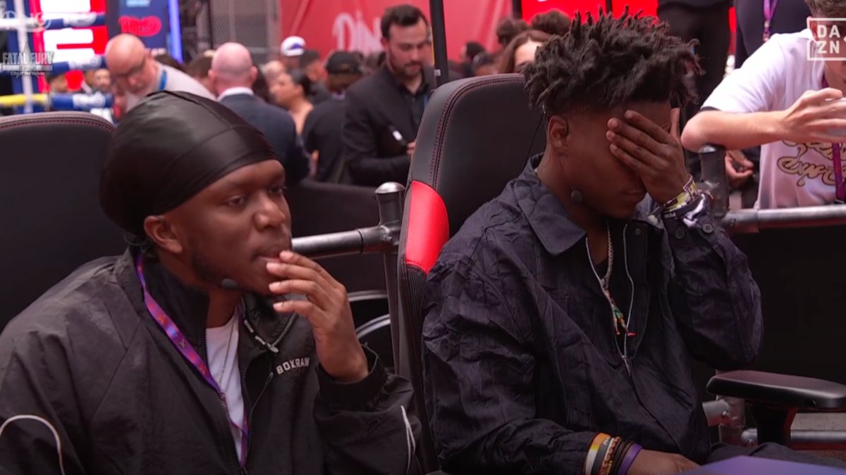 🚨 KSI &amp; IShowspeed at Garcia vs Romero 🔥