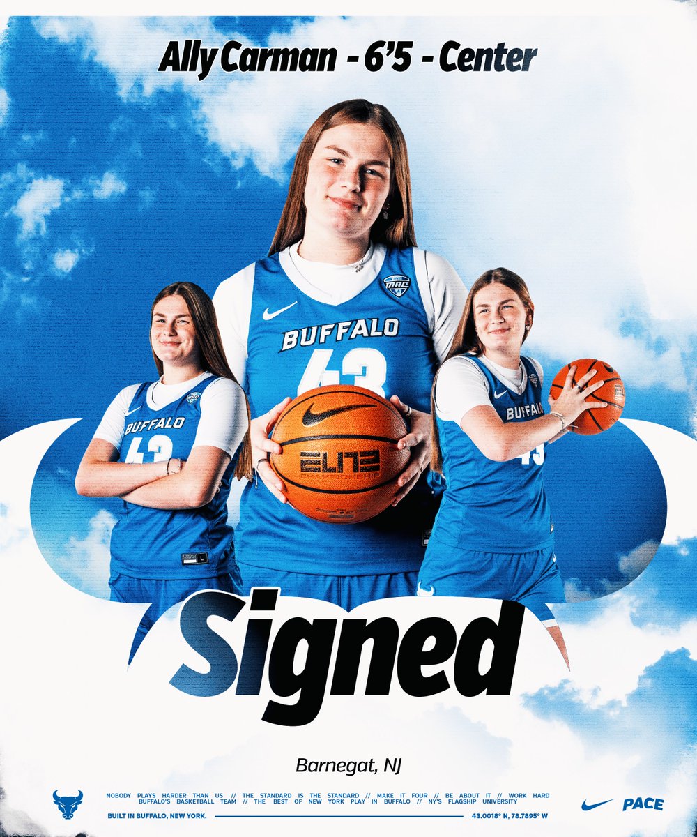 Welcome to Buffalo, Ally Carman🤘

🔗 ubbulls.com/news/2025/5/2/…

#UBhornsUP