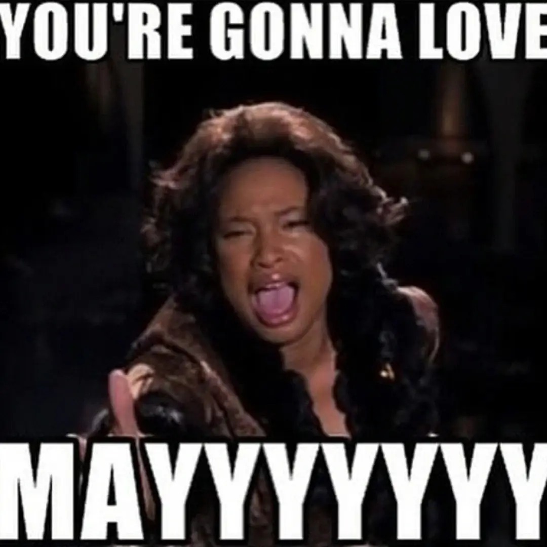 Welcome to the month of May. We're in the final stretch.