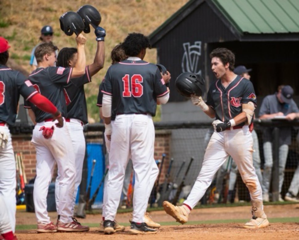 CVCC Baseball (@cvccbaseball) on Twitter photo Red Hawks sweep the day! With those two wins we have clinched the regular season <a href="/Region10Sports/">Reg10n Sports</a> West Division Championship!
G1- F/5
Red Hawks- 11
Patriots- 0
G2- F
Red Hawks- 4
Patriots- 2
Back at it tomorrow at 1 pm for Sophomore day!
#thevalley Red Hawks sweep the day! With those two wins we have clinched the regular season <a href="/Region10Sports/">Reg10n Sports</a> West Division Championship!
G1- F/5
Red Hawks- 11
Patriots- 0
G2- F
Red Hawks- 4
Patriots- 2
Back at it tomorrow at 1 pm for Sophomore day!
#thevalley