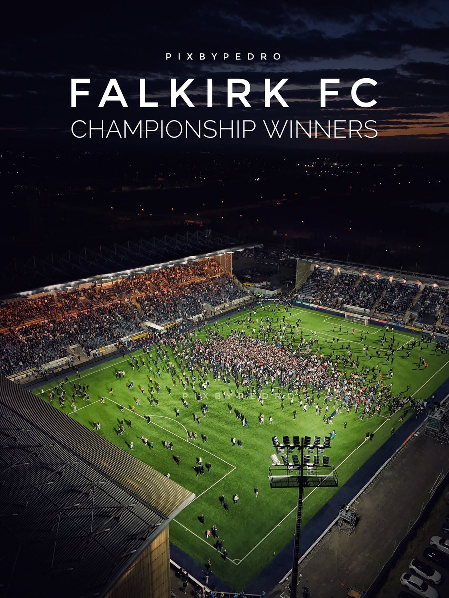 PixByPedro's tweet image. Congratulations to @FalkirkFC - winners of the Scottish Championship and securing back to back promotions.
@WeAreFalkirk76 @FFCSupporters @FalkirkFanzone @FalkirkfcSS #falkirkfc #falkirk #pixbypedro @spfl @pieandbov @GroundhopScot @FutbolRomantics @bbcscotland @fussballgeekz…