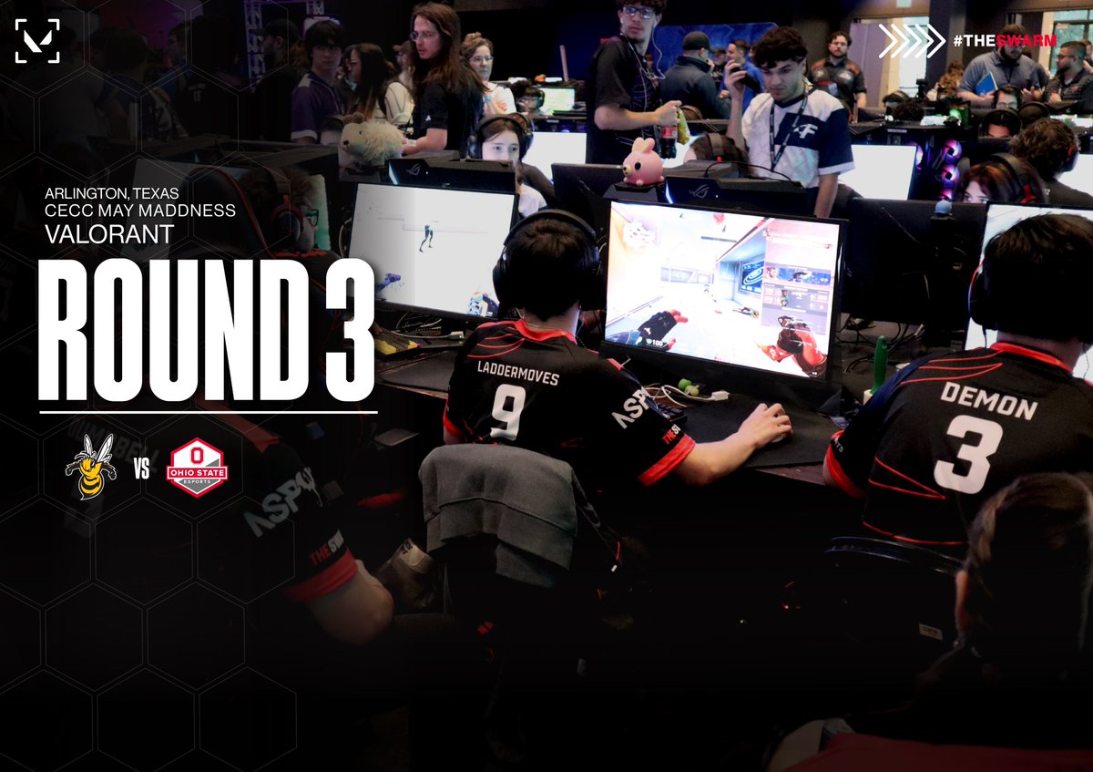 Baker College Esports (@bakeresports) on Twitter photo Closing out the day with our decider match against <a href="/OhioStEsports/">Ohio State Esports</a>.
Sights set on #CECCMayMadness Day 2 ๐ Closing out the day with our decider match against <a href="/OhioStEsports/">Ohio State Esports</a>.
Sights set on #CECCMayMadness Day 2 ๐