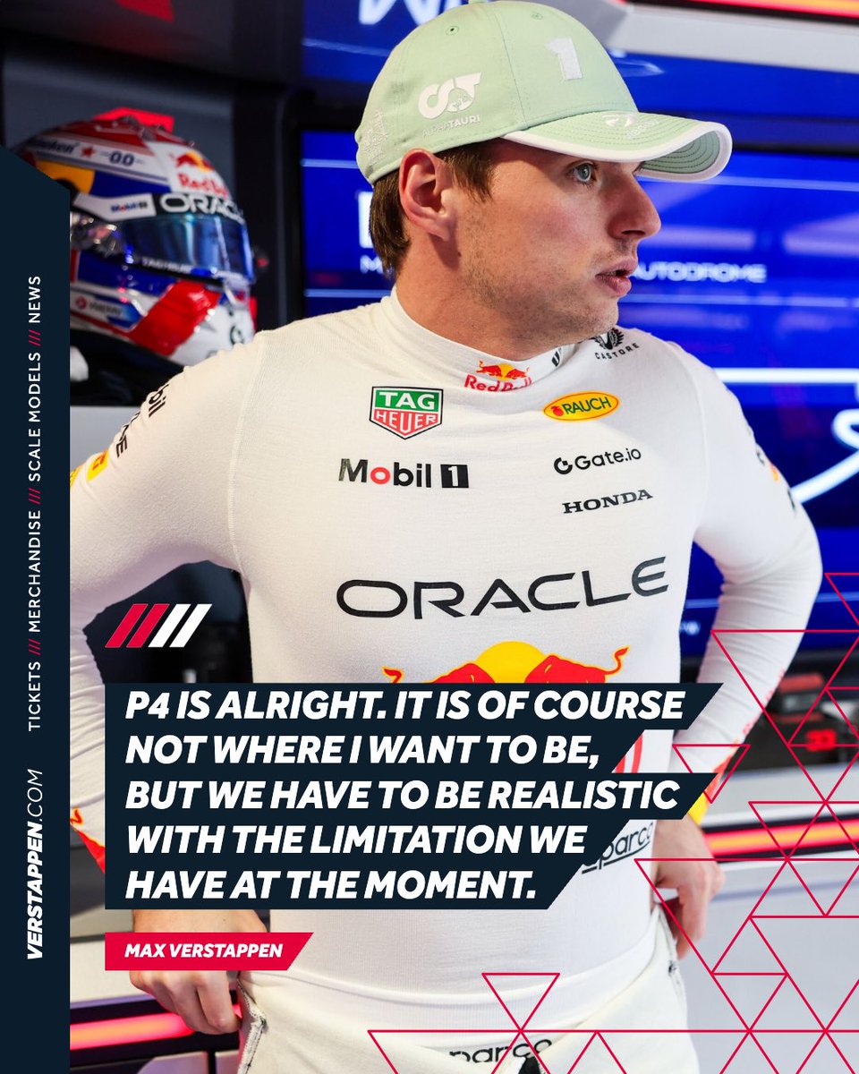 Max Verstappen (@verstappencom) on Twitter photo π£ Maxβs reaction after Sprint Qualifying. Now onwards and upwards!
#MiamiGP #KeepPushing π£ Maxβs reaction after Sprint Qualifying. Now onwards and upwards!
#MiamiGP #KeepPushing