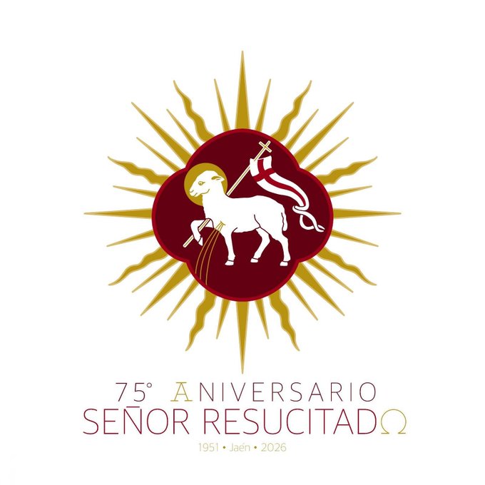 La Cofradía del Resucitado de Jaén Celebra su 75 Aniversario con un Logotipo y Programa de Actos para 2025-2026