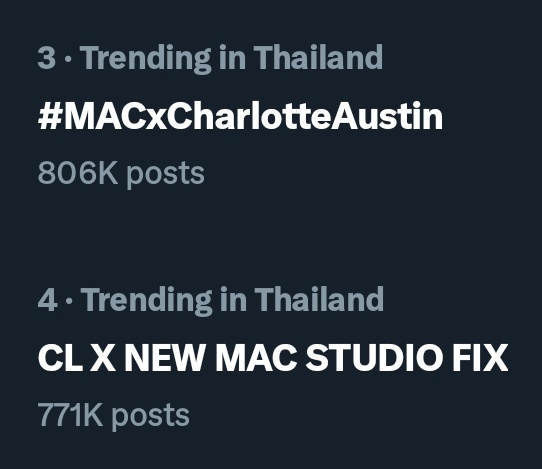ONLY_smiley🪐🌻 (@ashikindania) on Twitter photo Let's go to 🔜9️⃣0️⃣0️⃣K post for HT. Please use both HT & KW together. 1️⃣Ⓜ️ post is not far from us.
CL X NEW MAC STUDIO FIX
#MACxCharlotteAustin
#ชาล็อตออสติน #CharlotteAustin
<a href="/itscharlotty/">Charlotte Austin</a> Let's go to 🔜9️⃣0️⃣0️⃣K post for HT. Please use both HT & KW together. 1️⃣Ⓜ️ post is not far from us.
CL X NEW MAC STUDIO FIX
#MACxCharlotteAustin
#ชาล็อตออสติน #CharlotteAustin
<a href="/itscharlotty/">Charlotte Austin</a>