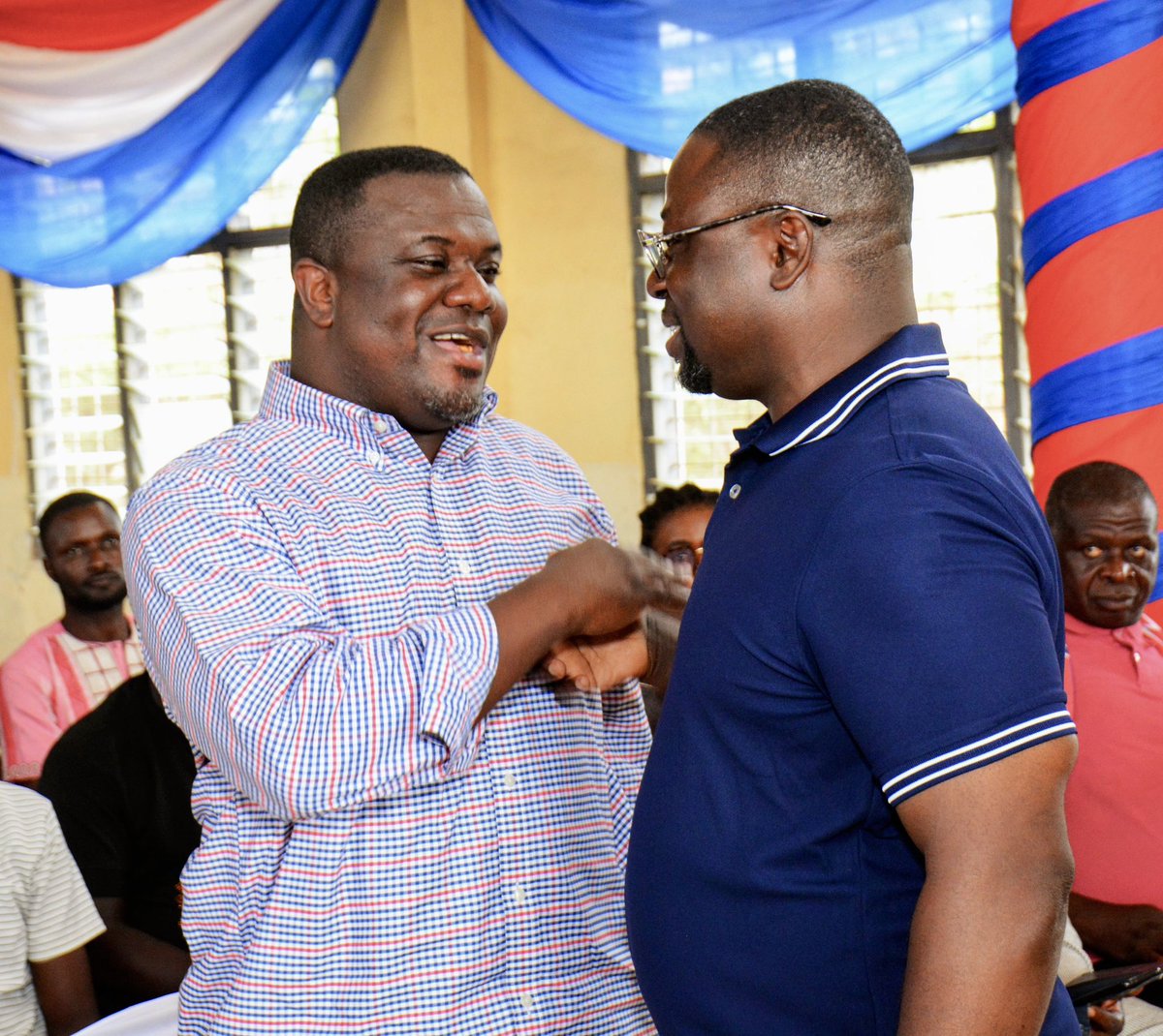Collins Adomako (@adomakomens) on Twitter photo The THANK YOU TOUR hit my corner yesterday.
We are resolved to unite and forge ahead.
The elephant 🐘 is the symbol.
<a href="/MBawumia/">Dr. Mahamudu Bawumia</a>
Thanks for an electrifying event. The THANK YOU TOUR hit my corner yesterday.
We are resolved to unite and forge ahead.
The elephant 🐘 is the symbol.
<a href="/MBawumia/">Dr. Mahamudu Bawumia</a>
Thanks for an electrifying event.