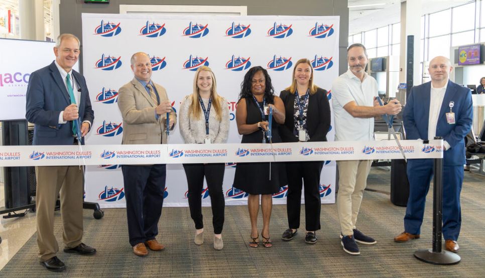Metropolitan Washington Airports Authority (@mwaahq) on Twitter photo With the launch of new service on Contour Airlines to Macon, Georgia (MCN), and Plattsburgh, New York (PBG), <a href="/Dulles_Airport/">Dulles Airport (IAD)</a> has 46 airlines serving more than 150 nonstop destinations around the world - the most of any airport in the region.
Event recap: bit.ly/44rp0s1 With the launch of new service on Contour Airlines to Macon, Georgia (MCN), and Plattsburgh, New York (PBG), <a href="/Dulles_Airport/">Dulles Airport (IAD)</a> has 46 airlines serving more than 150 nonstop destinations around the world - the most of any airport in the region.
Event recap: bit.ly/44rp0s1