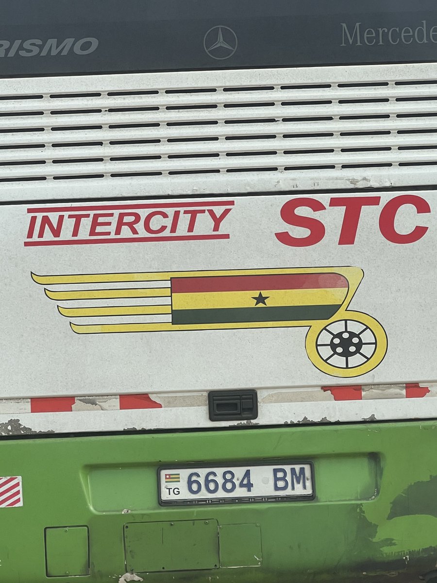 y_danquah's tweet photo. Can someone please explain to me why an STC bus has a Togo number plate? 
@intercity_stc https://t.co/f9otwAKMnA