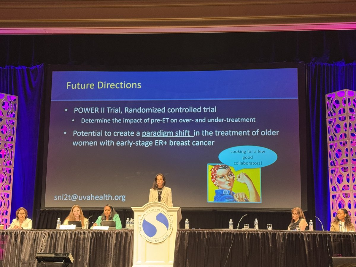 LauraRosenbergerMD (@rosenbergermd) on Twitter photo Brilliant study by <a href="/shaynalefrak/">Shayna Showalter</a> <a href="/UVASurgery/">UVA Surgery</a>. POWER trial of 90-day PRE-op 🔪endocrine therapy 💊 to assess tolerance before decision re: RT omission. Early improved endocrine compliance. <a href="/ASBrS/">ASBrS</a> #ASBrS2025 POWER2 enrolling! 🎉 Brilliant study by <a href="/shaynalefrak/">Shayna Showalter</a> <a href="/UVASurgery/">UVA Surgery</a>. POWER trial of 90-day PRE-op 🔪endocrine therapy 💊 to assess tolerance before decision re: RT omission. Early improved endocrine compliance. <a href="/ASBrS/">ASBrS</a> #ASBrS2025 POWER2 enrolling! 🎉