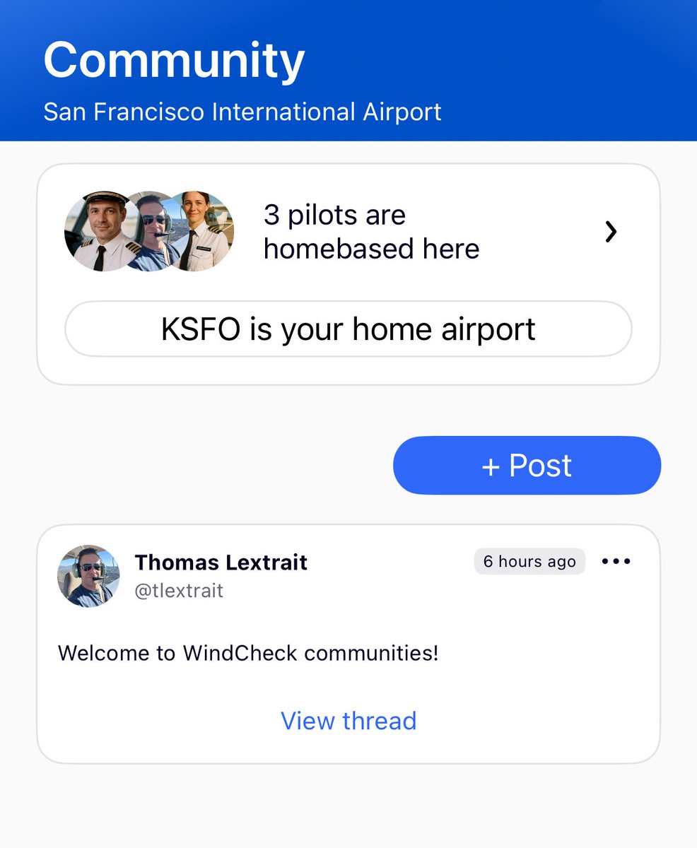 WindCheckEFB's tweet image. Join thousands of pilots in the new Communities on WindCheck EFB!

Available in the AppStore

apps.apple.com/us/app/windche…