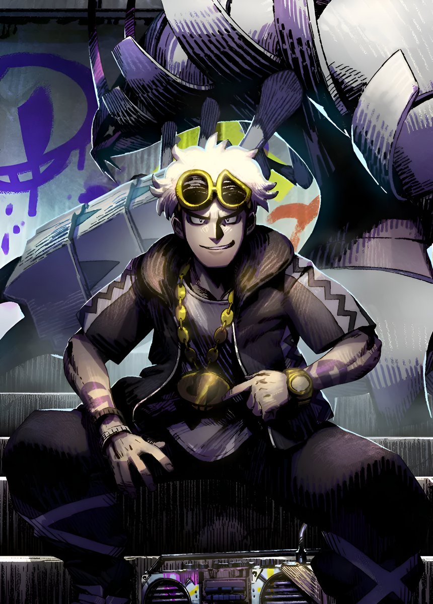 PTCGPArt's tweet image. The most badass Immersive card is here — and it’s dripping with attitude. 🤬🔥

Details: Official Key Art | 8K 2368x4000 | Guzma Full Art.  

#PokemonTCG #Textless #Illustration #Wallpaper #iPhone #4K #PokemonTCGPocket