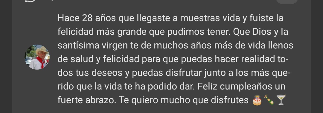 XGuzmn's tweet photo. Mi papá siempre me va hacer aguar el ojo con sus msj en mi día. 🥹🥹🥹 https://t.co/23cp5ipEZz
