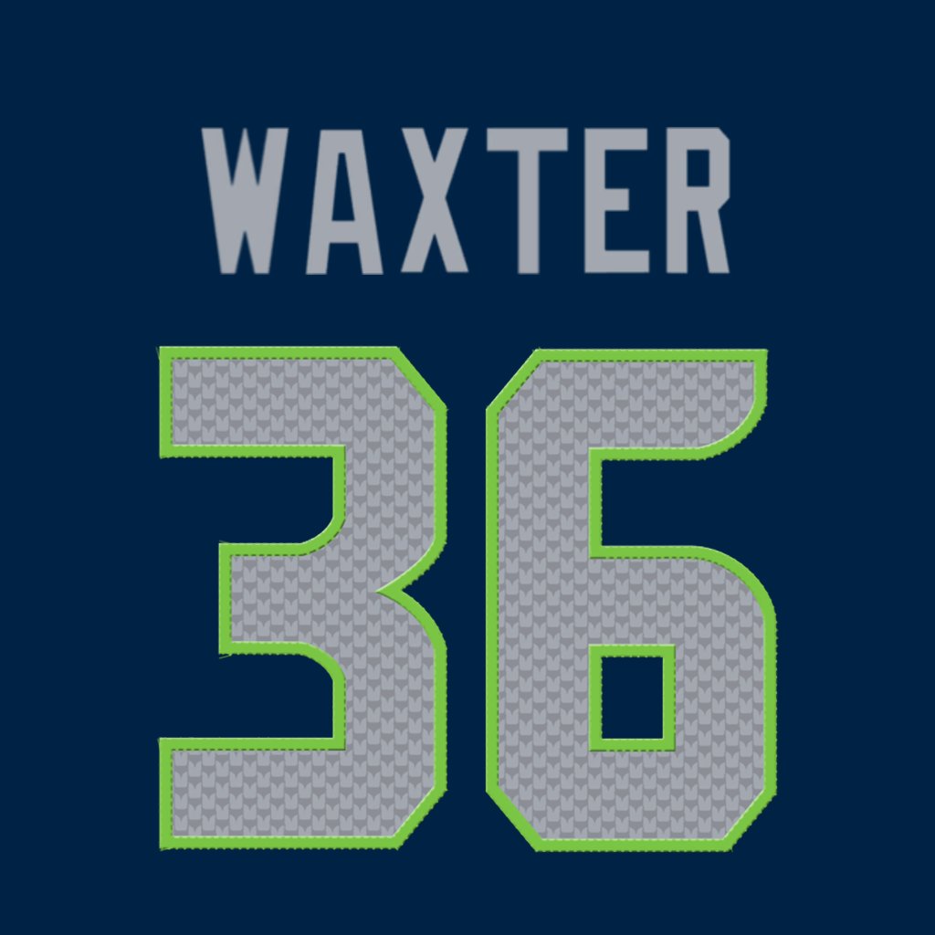 nfl_jersey_num's tweet photo. Seattle Seahawks DB Isas Waxter (@isaswaxter2) is wearing number 36. Currently shared with George Holani. #Seahawks https://t.co/TjGxeyNqWL