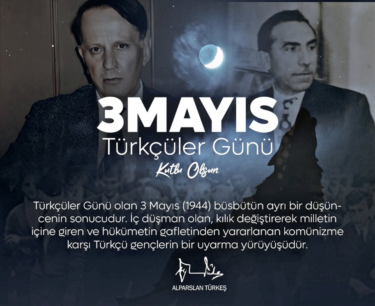 #3MayısTürkçülerGünü