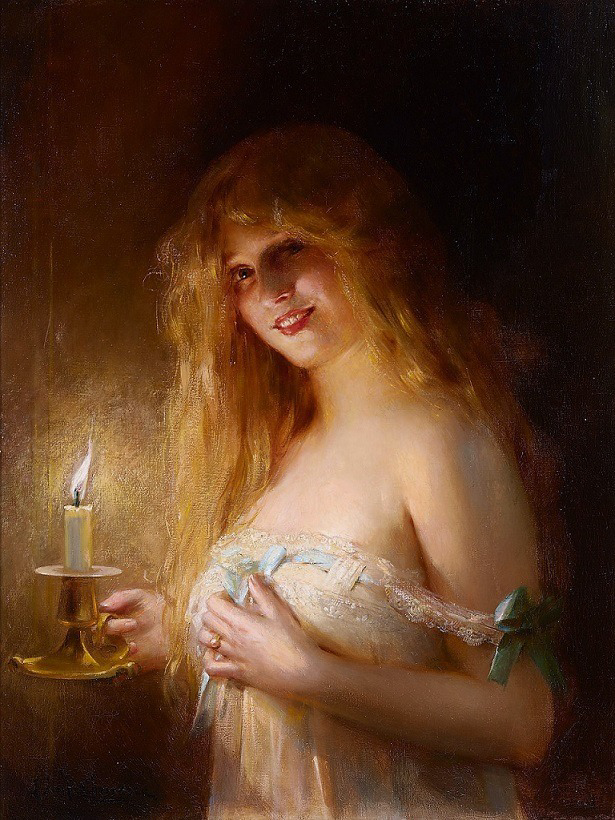 GodsWhisper777's tweet photo. Léon-François Comerre (French, 1850-1916)
Jeune fille à la bougie https://t.co/POBq9soI8o