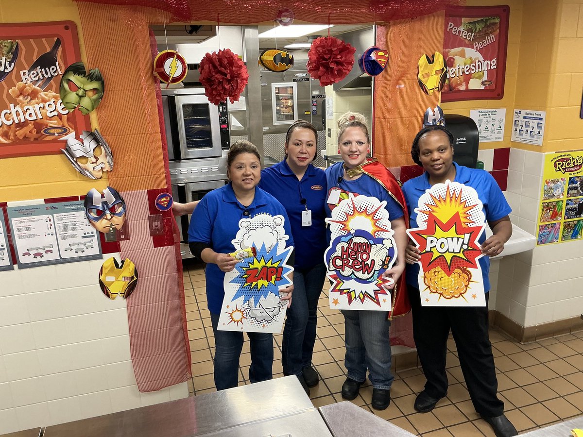 CrystalgBeers's tweet image. Proud to be a Lunch Hero!
#becausekids #lunchlady #lunchhero