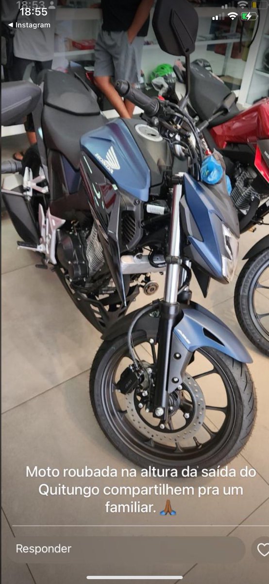 Moto roubada Agora
Brás de Pina 🚫🚫🚫🚫