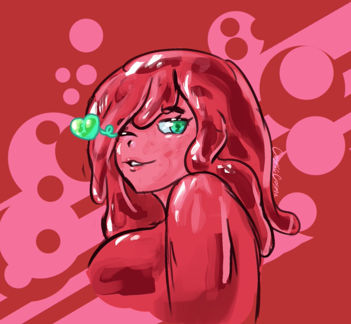 Slime girl on a Friday