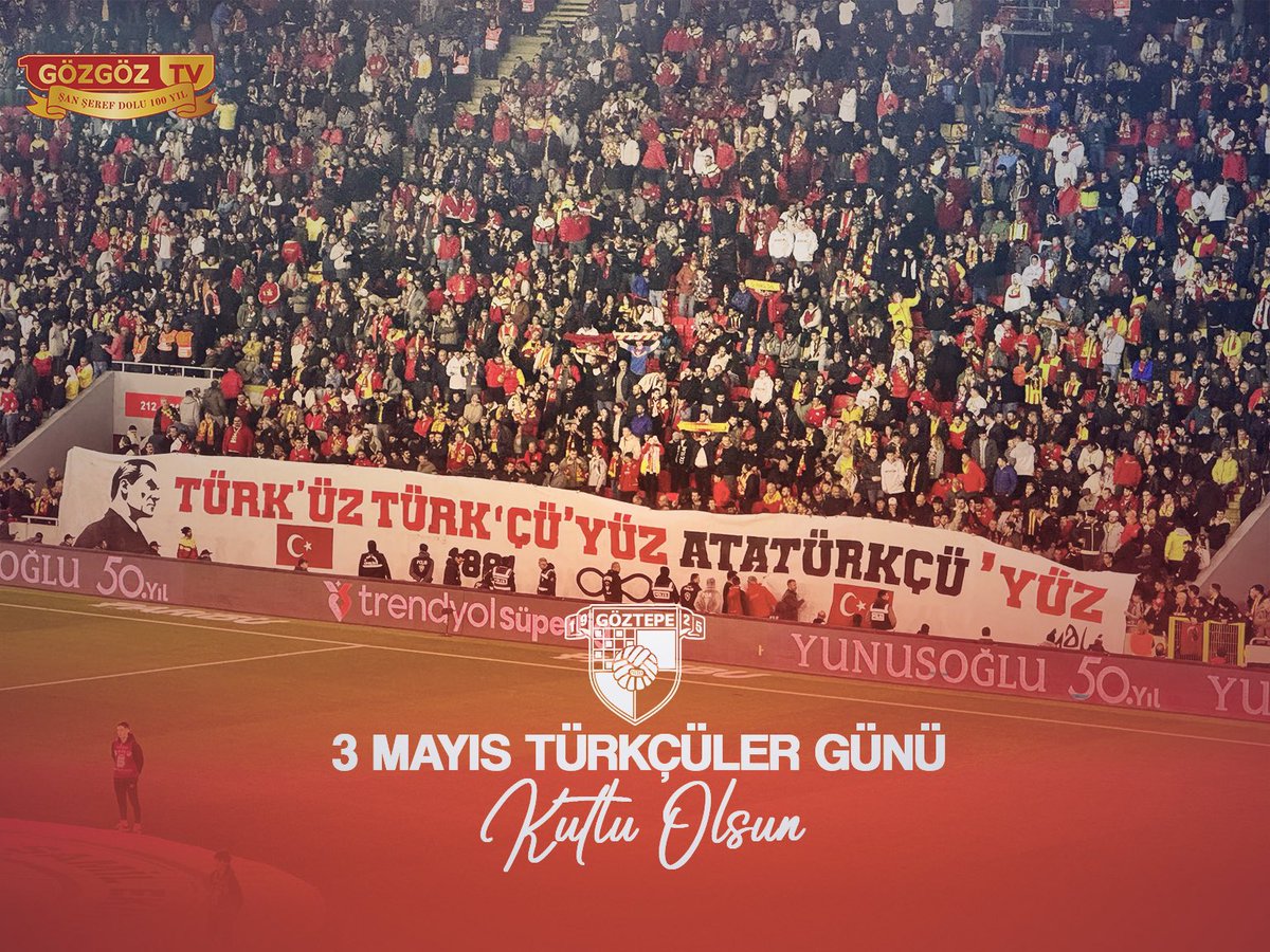 "Ey Türk! Üstte mavi gök çökmedikçe, altta yağız yer delinmedikçe, senin ilini ve töreni kim bozabilir?"

3 Mayıs Türkçüler Günü kutlu olsun!