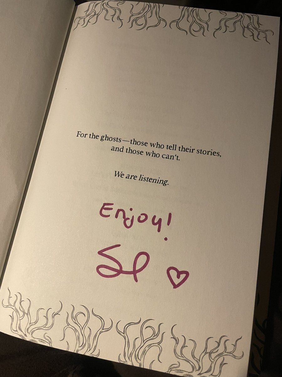 Shinyfluff 🌿🪬 (@shinyfluffdnd) on Twitter photo Starting this gorgeous haunted anthology : The House Where Death Lives Ed Alex Brown <a href="/gravity_fail09/">Alex is closed to queries!</a>
Signed by the wonderful author <a href="/shelly_p_writes/">shelly page ✨ Preorder BREWED</a>, whose Brewed with Love I read last month! Starting this gorgeous haunted anthology : The House Where Death Lives Ed Alex Brown <a href="/gravity_fail09/">Alex is closed to queries!</a>
Signed by the wonderful author <a href="/shelly_p_writes/">shelly page ✨ Preorder BREWED</a>, whose Brewed with Love I read last month!