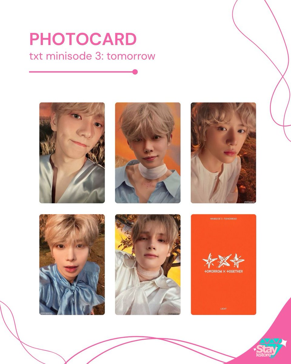 staykstore's tweet photo. E para abrir nosso catálogo, que tal Enhypen e TXT? 

Photocards Enhypen
R$3,00 a unidade
R$18,00 - set com 7 unidades

Photocards TXT
R$3,00 a unidade
R$13,00 - set com 5 unidades

[+] https://t.co/xxMfPncxaJ
